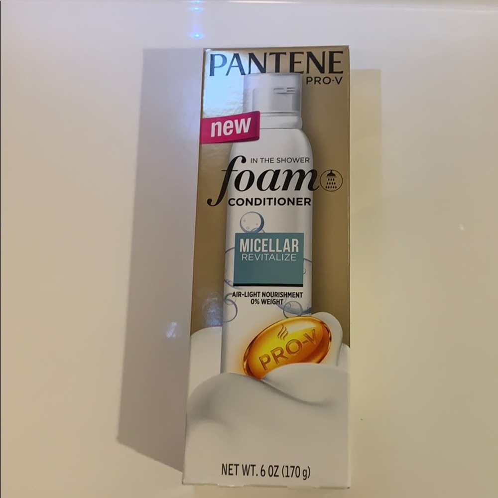 Pantene foam conditioner